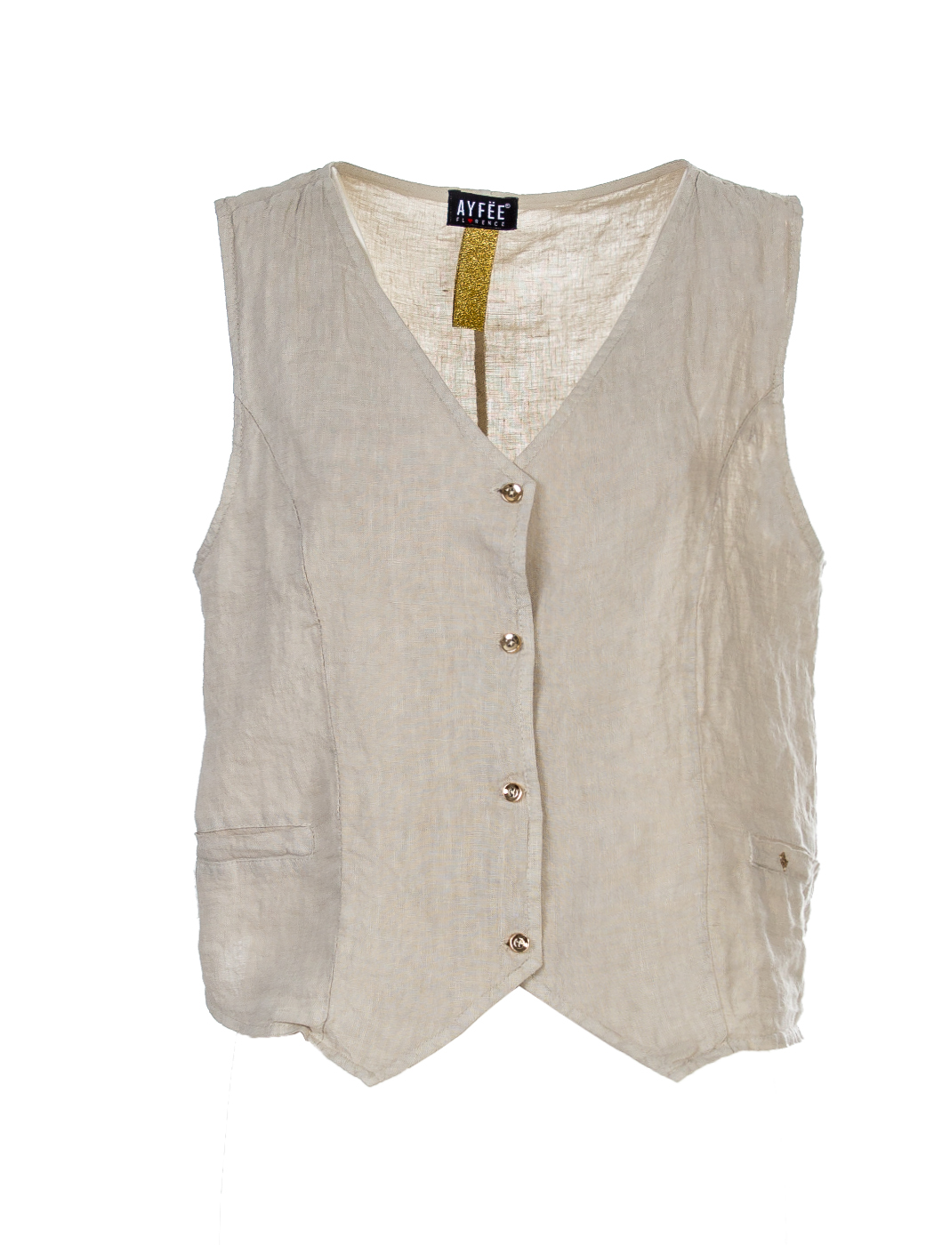 GILET, 3TG  - BEIGE